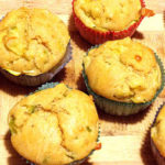 Muffin salati con ricotta e zucchine